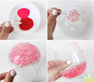 Decorate Wine Glasses With Nail Polish – DIY Scoop