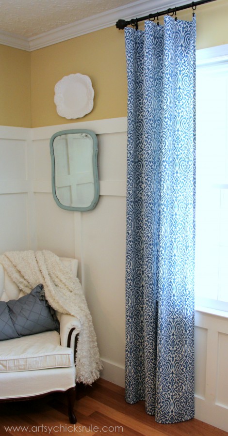 Gorgeous No Sew Curtain Panels DIY - DIY Scoop