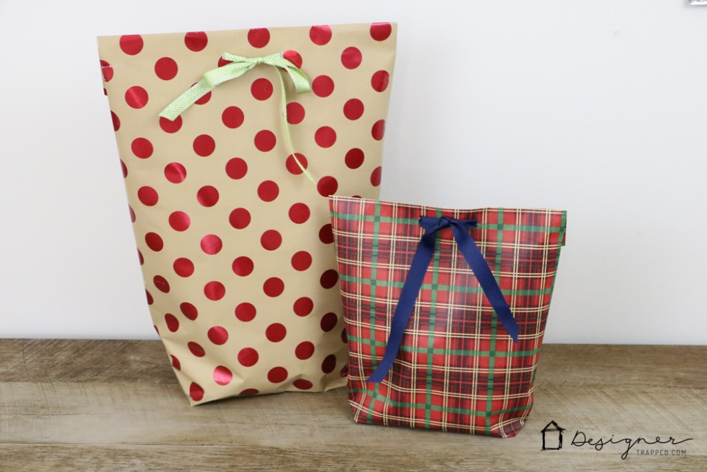 Turn Your Wrapping Paper Into A Cute Gift Bag DIY – DIY Scoop