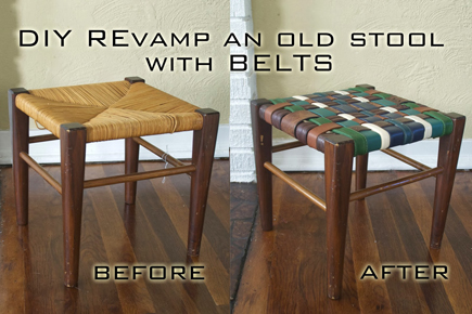 8 Ways to Update a Chair Seat With Belts – Page 2 – DIY Scoop